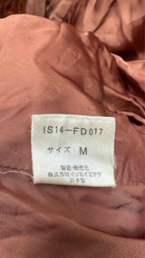 Issey Sport Big-collar Fazzy Corduroy Jacket