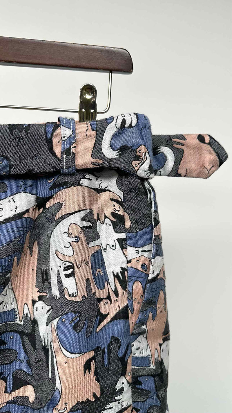 Charles Jeffery LOVERBOY Jacquared Wide Shorts