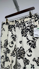Comme Des Garcons Homme Plus Floral Printed Pants