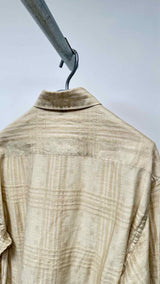 Giorgio Armani Plaid-jacquard Satin Shirt
