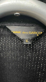 Comme Des Garcons Double-breatsed Boa Knit Jacket