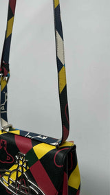 Vivienne Westwood Plaid Orb Shoulder Bag