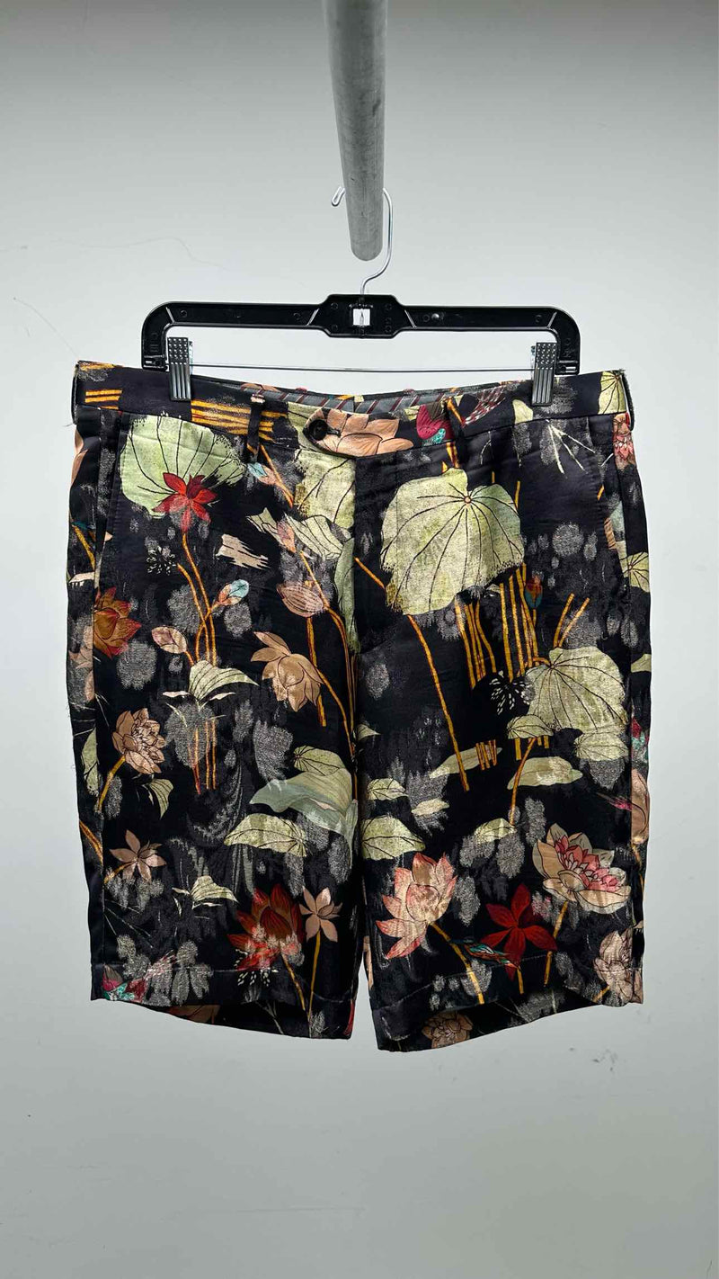 Etro Frowral Jaquared Shorts