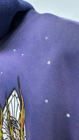 Who Decides War Flame Glass Hoodie