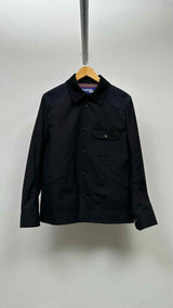 Junya Watanabe MAN Coated-wool Paneled Jacket