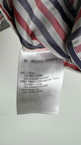 Thom Browne Melton Wool Animal-embroidered Classic Chesterfield Coat