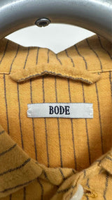 Bode Bottom-plaid Stripe Shirt