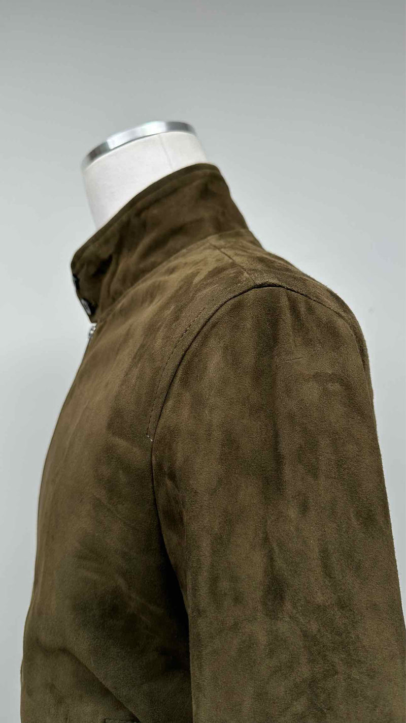 Boglioli Suede Bomber Jacket