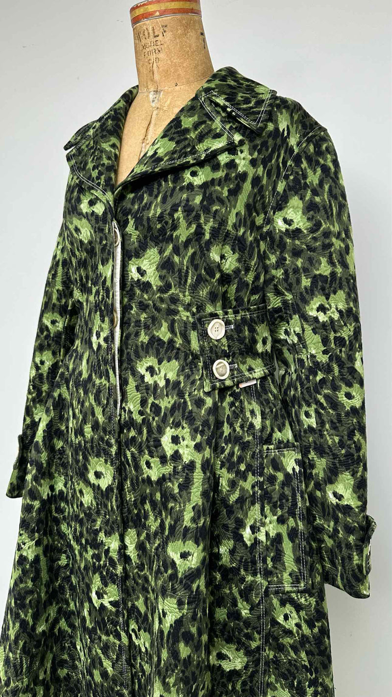 Marni Floral-jacquared Trench Coat