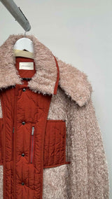 Craig Green Reversible Fluffy Worker Hooded Jacket