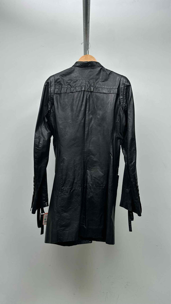 Ann Demeulemeester Leather Coat