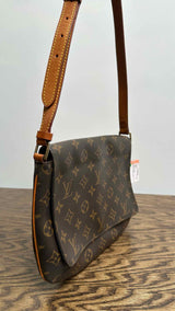 Louis Vuitton Musette Tango Monogram Shoulder Bag