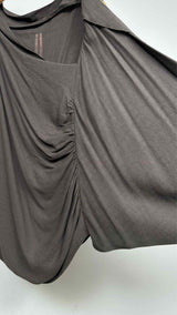 Rick Owens N/S Gathered-seam Mini Dress