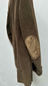 Ralph Lauren Purple Label Suede-patched Corduroy Jacket