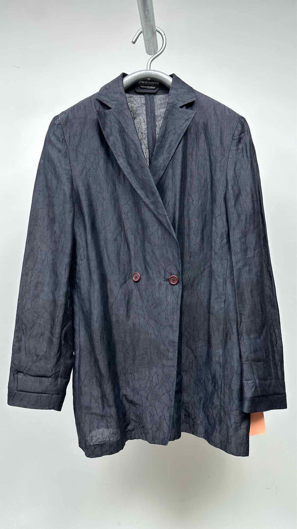 Giorgio Armani Double-Breast Jacquard Jacket