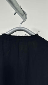 Comme Des Garcons Comme Des Garcons Raw-Hem Neckline Blazer Jacket
