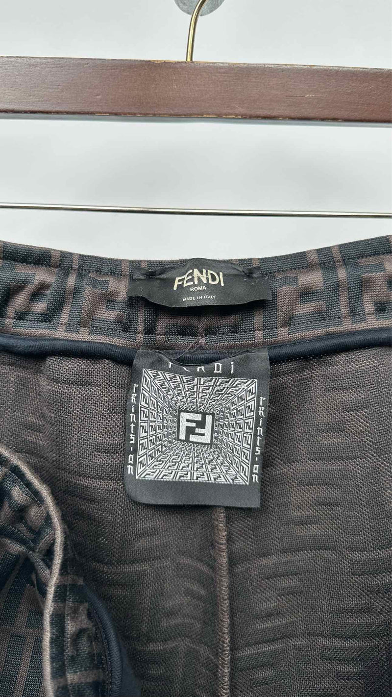 Fendi Side-line Logo Sweatpants