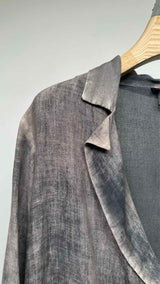 Avant Toi Distressed Shirt Blazer Jacket