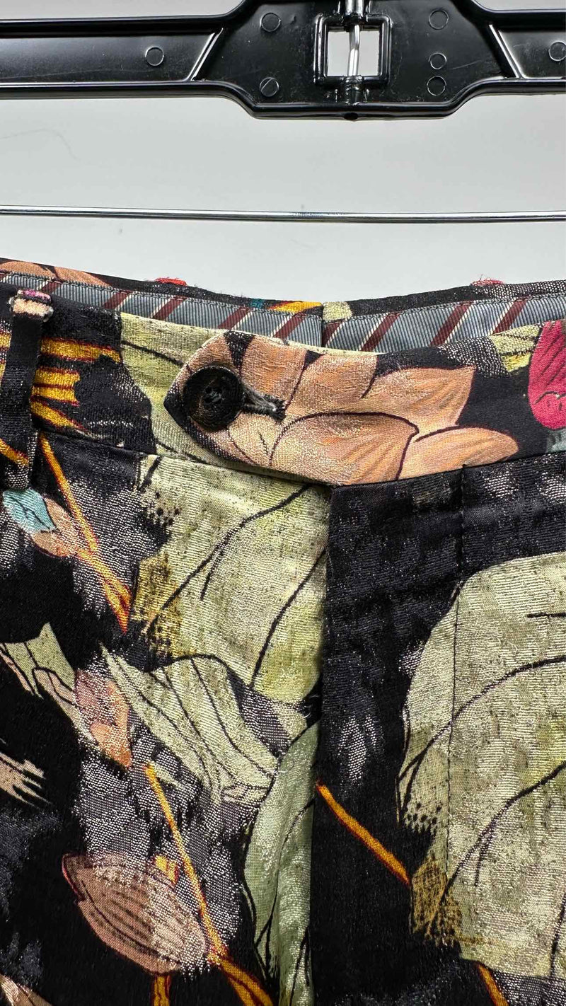 Etro Frowral Jaquared Shorts