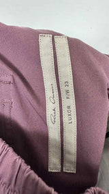 Rick Owens Drop-crotch Drawstring Easy Pants