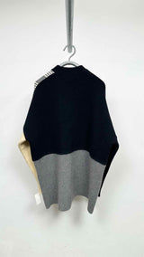 Jil Sander Multicolor Blocked Paneled  Sweater