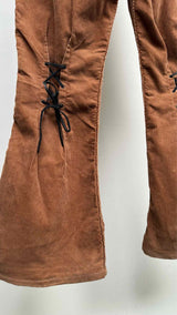 Kapital Studed Corduroy Flare Pants