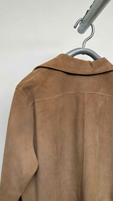 Hermes V-neck Suede Tunic
