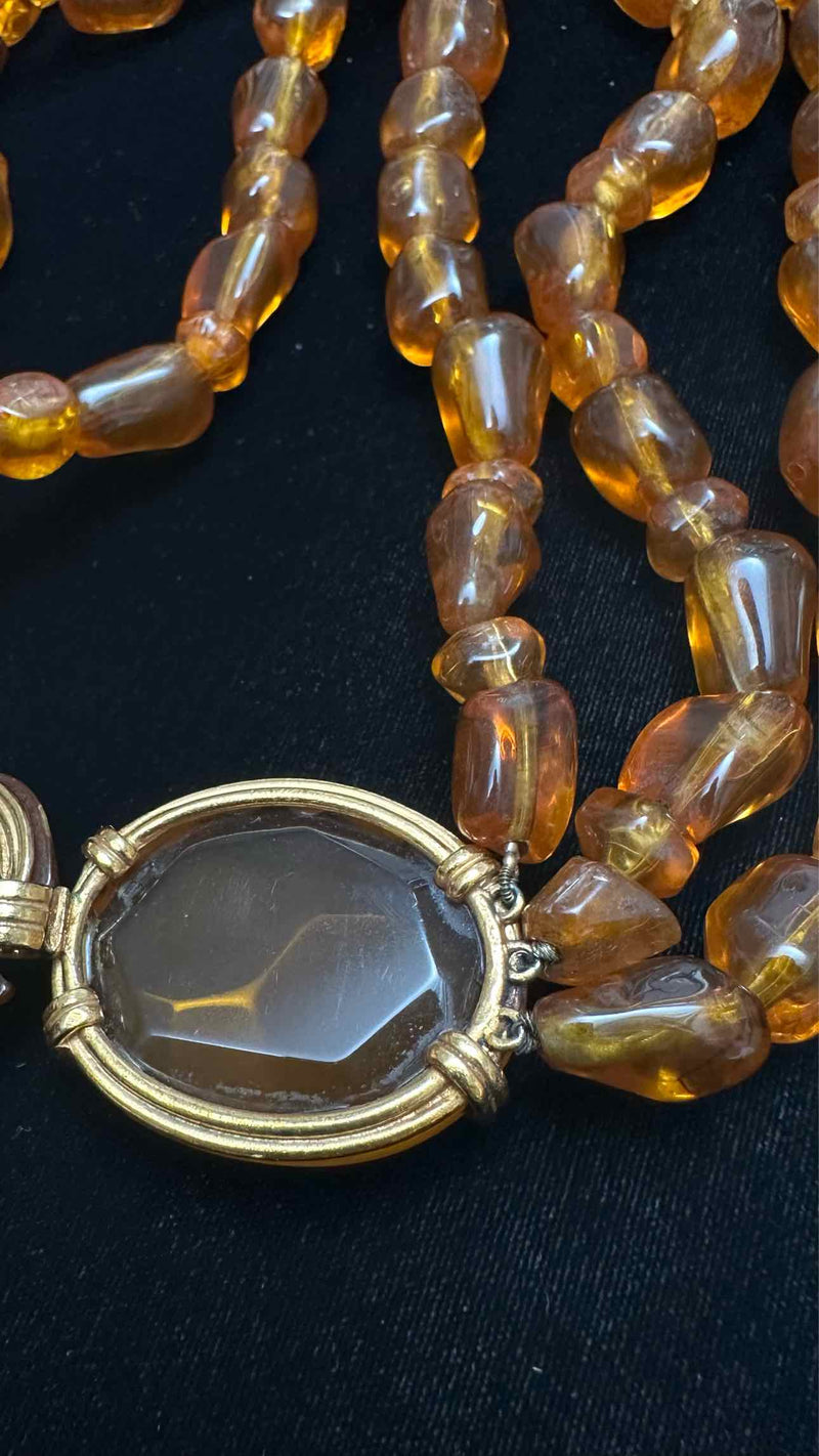 Chanel Amber-like Necklace