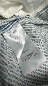 Louis Vuitton Striped Monogram Denim Cargo Pants