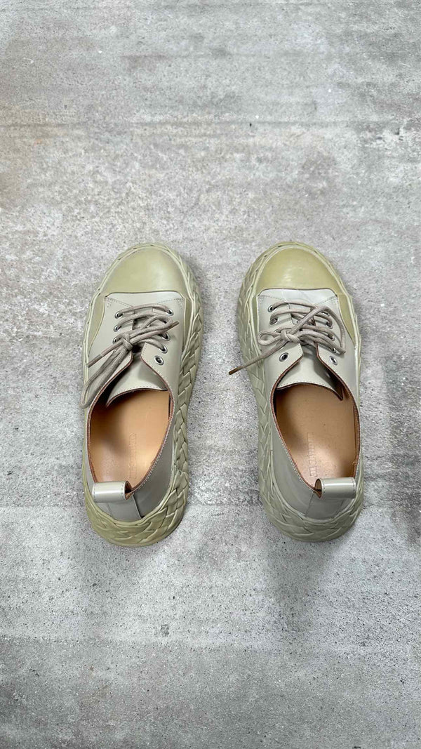 Jil Sander Platform Leather Sneakers