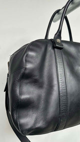 Sportmax Leather Bowling Bag