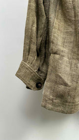 Ziggy Chen Linen Workers Shirt Jacket