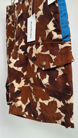 Acne Studios Leaf Pattern Cargo Shorts