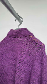 Bode Camp-collar Crochet Shirt