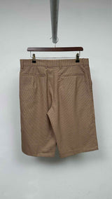 Dries Van Noten Plaid Layered Shorts