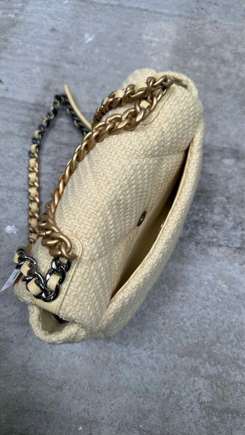 Chanel Tweed Flap Bag