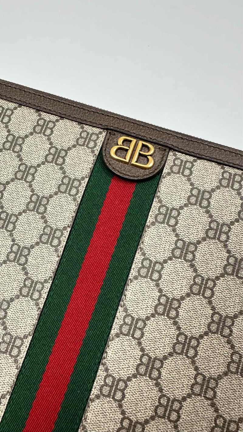 Balenciaga x Gucci Laptop Case Clutch Bag