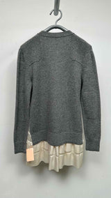 Louis Vuitton Ruffled-bottom Hybrid Cardigan