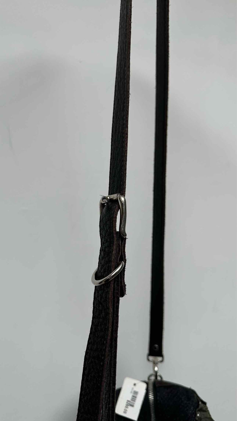 Marni Studded Multi-fabric Shoulder Bag