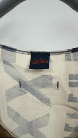 Jean Paul Gaultier Logo Print Tank Top