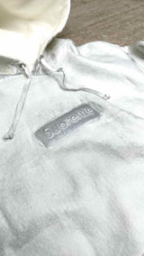 Supreme X MM6 Foil Box Logo Hoodie