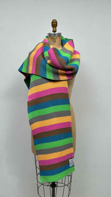 LOEWE Stripe Knit Scarf