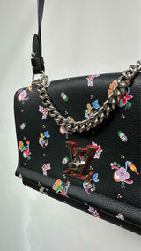 Louis Vuitton Lockme II Floral Chain Bag