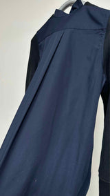 Sacai L/S Hybrid Knot Two-tone Dress