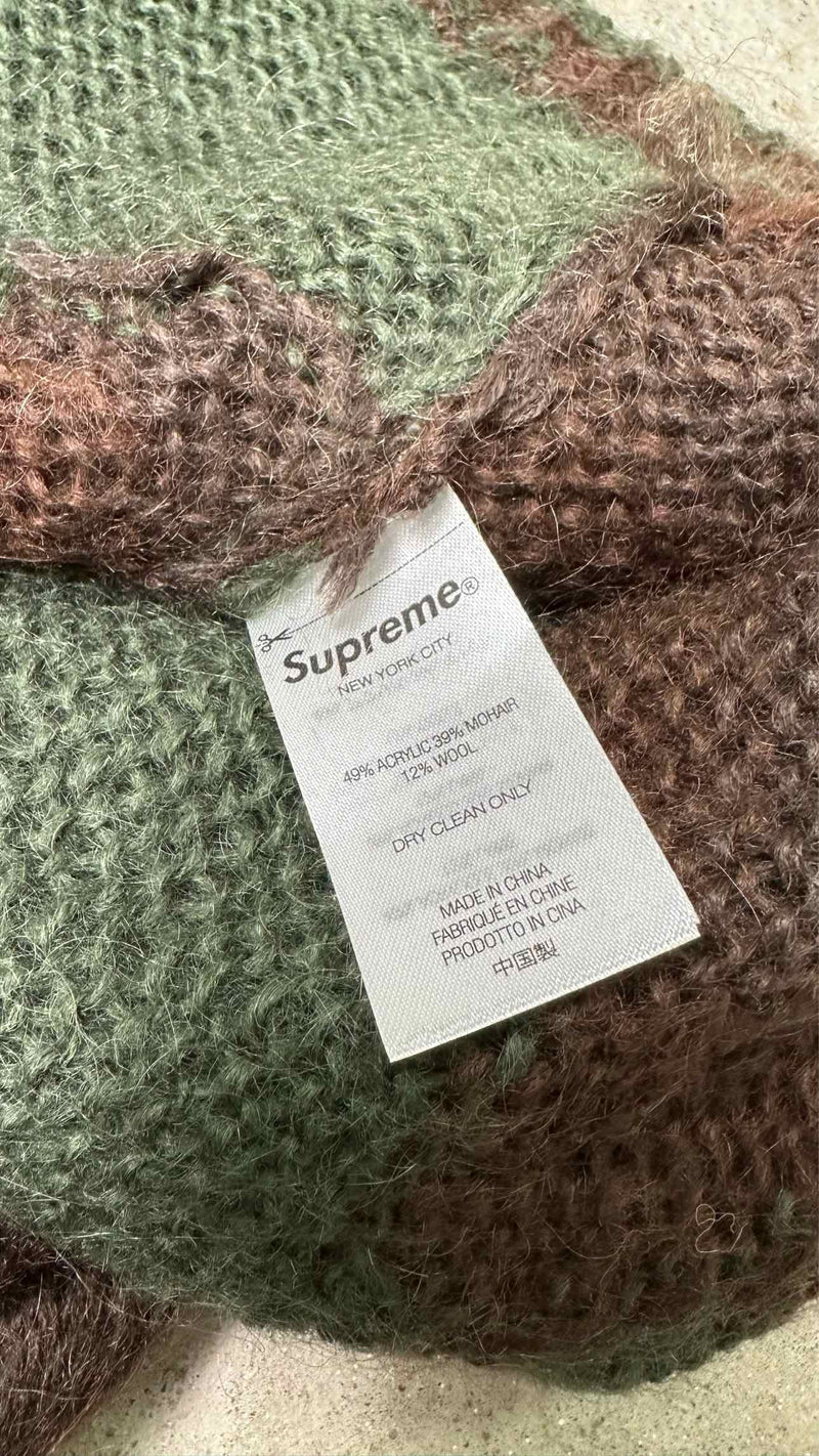 Supreme X Junya Watanabe Man Mohiar Camo Sweater