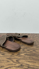 Bottega Veneta Woven-Leather Sandals