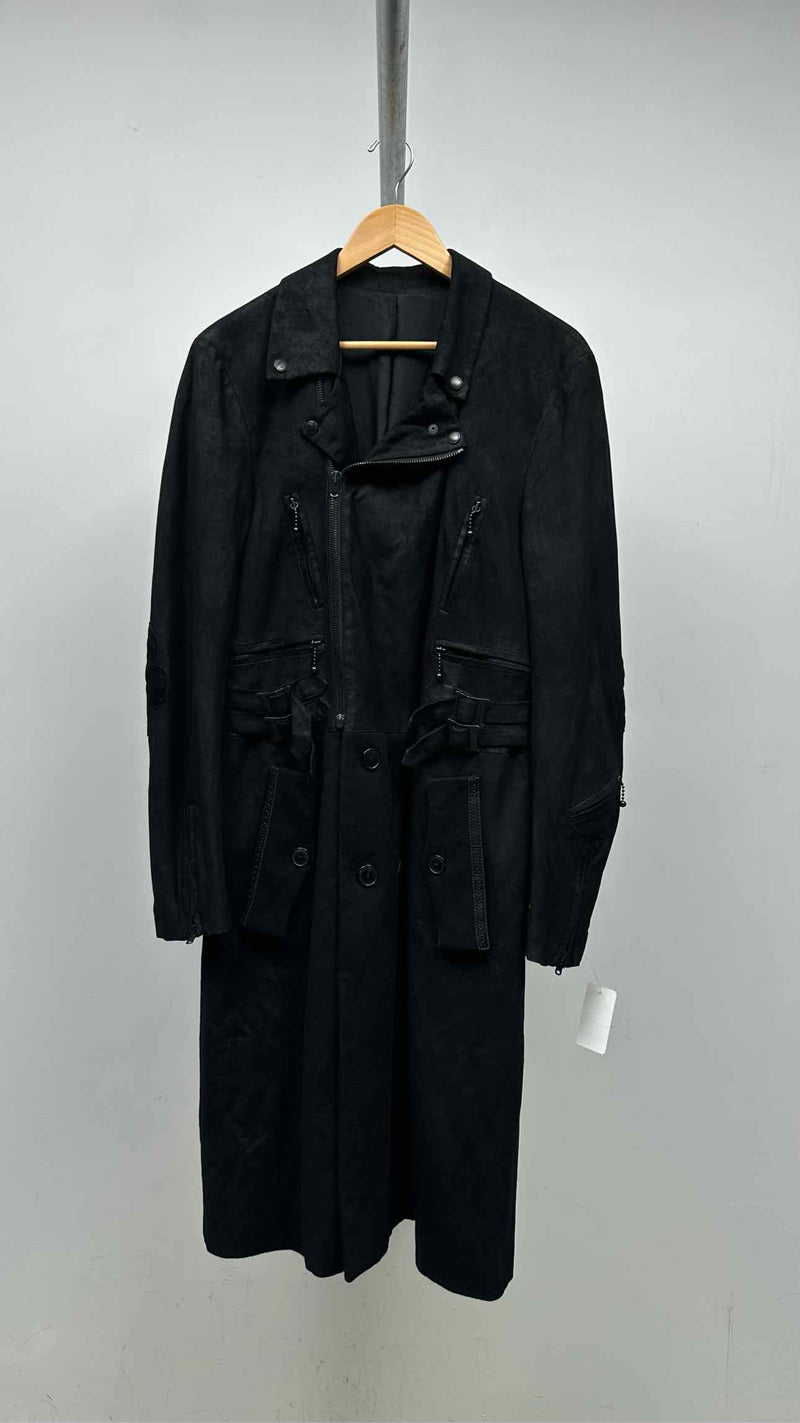 Number (N)ine Detailed Suede Hybrid Coat