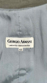 Giorgio Armani Quilted-lining Trench Coat
