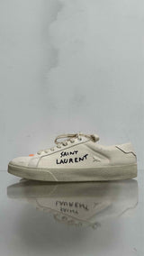 Saint Laurent Court Classic Canvas Sneakers