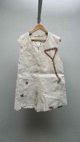 Carol Christian Poell Poell Perforated-leather Object-dye Vest